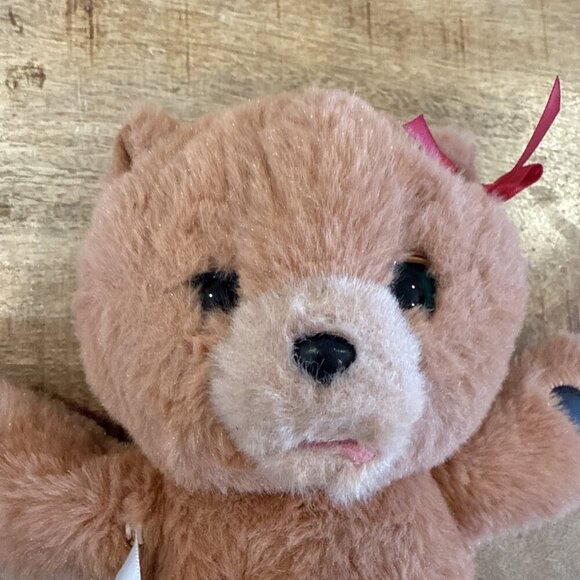 Little Live Pets Teddy Bear Plush Brown Cozy Dozy Baby Cubbles With Pacifier - Picture 7 of 8